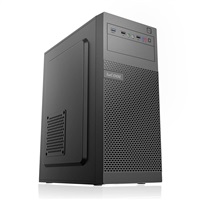 BAZAR - 1stCOOL skříň JAZZ 3, middle tower, AU, USB 3.0, bez zdroje, černá