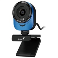 GENIUS webkamera FaceCam 1000X Q, 720p HD, USB, mikrofon, modrá